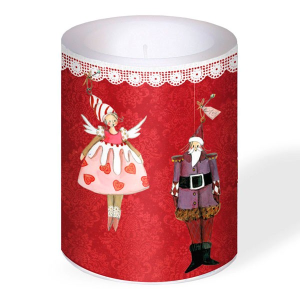 Weihnachts Kerze – Anhänger