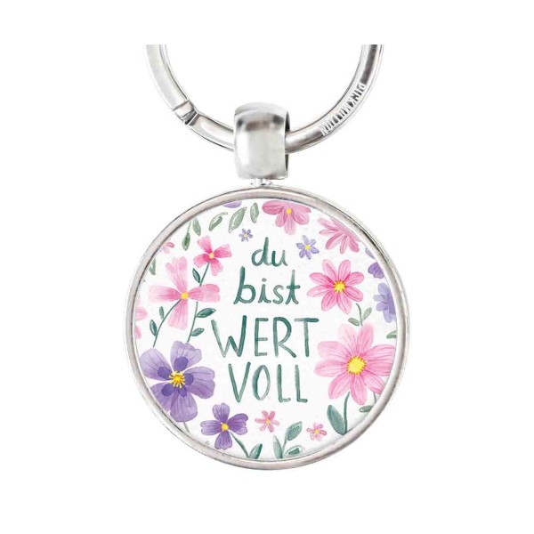 Schlüsselanhänger "du bist wertvoll"