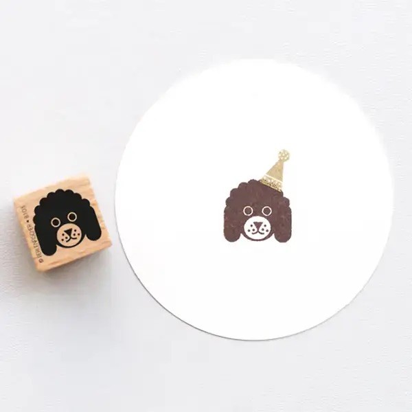 Stempel_ Modell B "Hundekopf"