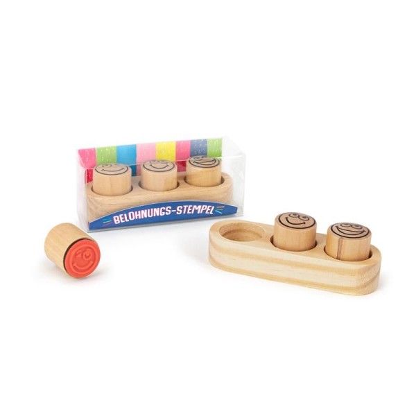 Motivation Holzstempel 3er Set
