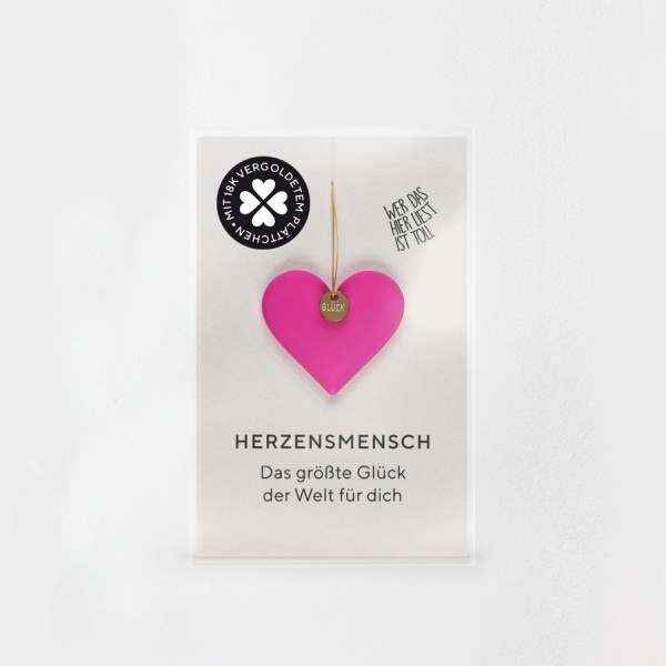 Glücksbringer Herz