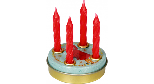 Mini Adventkranz mint