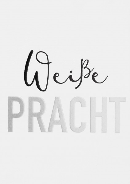 Karte – Weiße Pracht