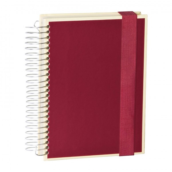 Notizbuch Mucho A5 dunkelrot
