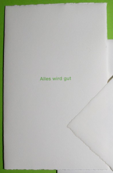 Karte Alles wird gut