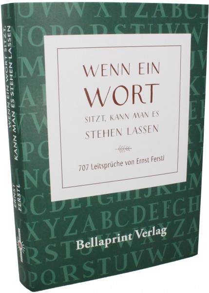 Bellaprint SpruchBuch grün