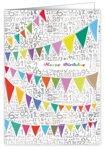 XL Karte Happy Birthday