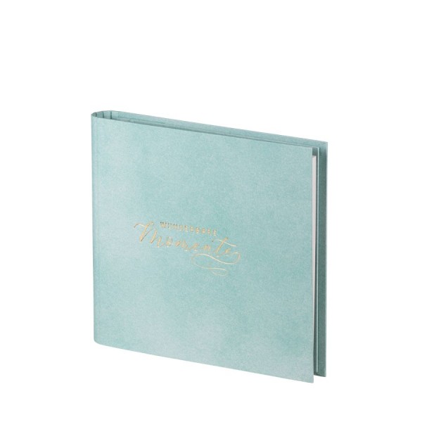 Foto - Gästebuch Wunderbare Momente Pastel Mint