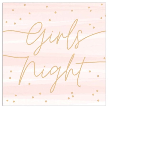 Cocktailservietten – Girls night nude