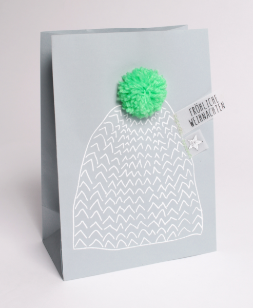 Winter Tüte – Pompom Mütze