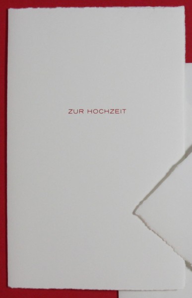 Karte Zur Hochzeit