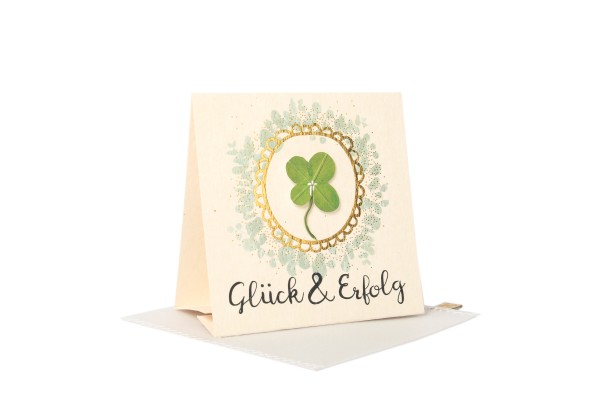 Glückskleewünsche_Glück & Erfolg