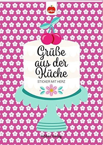 Küchengrüße Sticker mit Herz