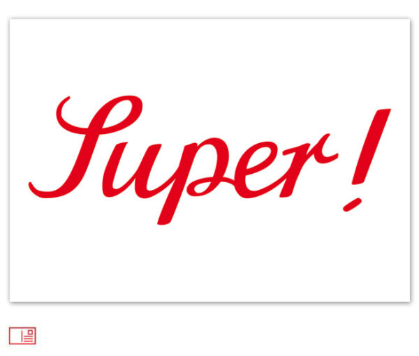 Postkarte Super