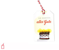 Geschenkanhänger – Torte