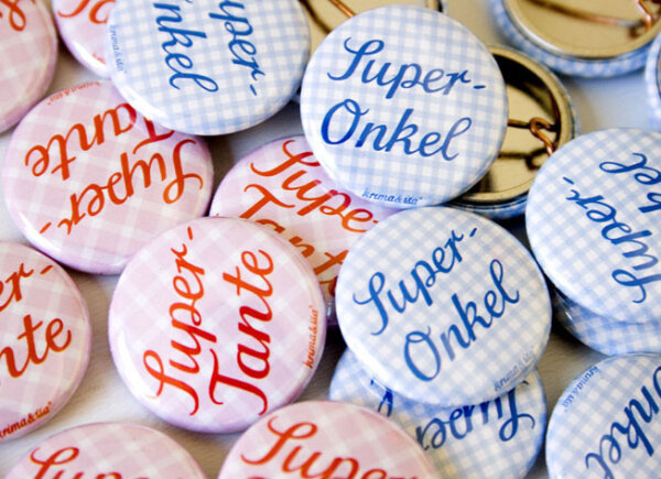 Button Super Tante