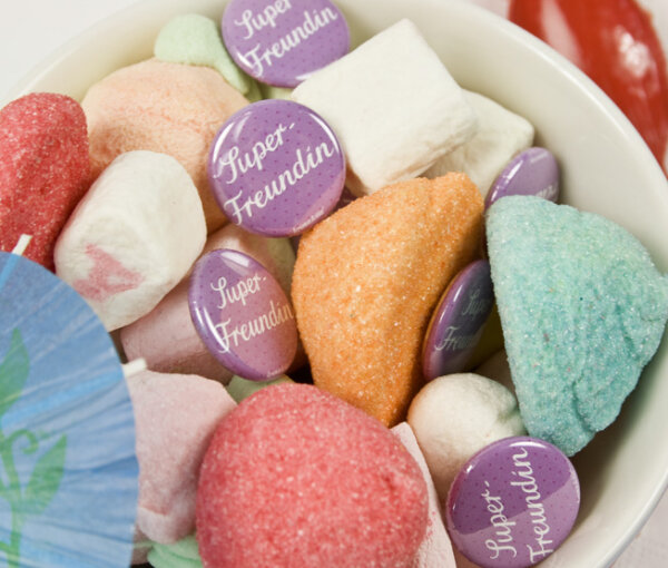 Button Super Freundin