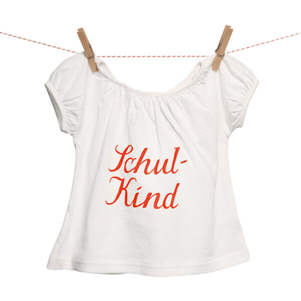 Bügelbild Schulkind