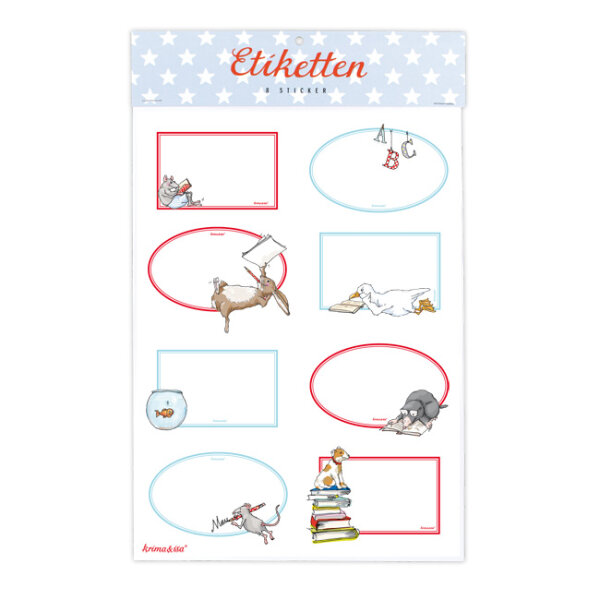 Etiketten Buch