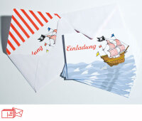 Einladungskarten Schiff