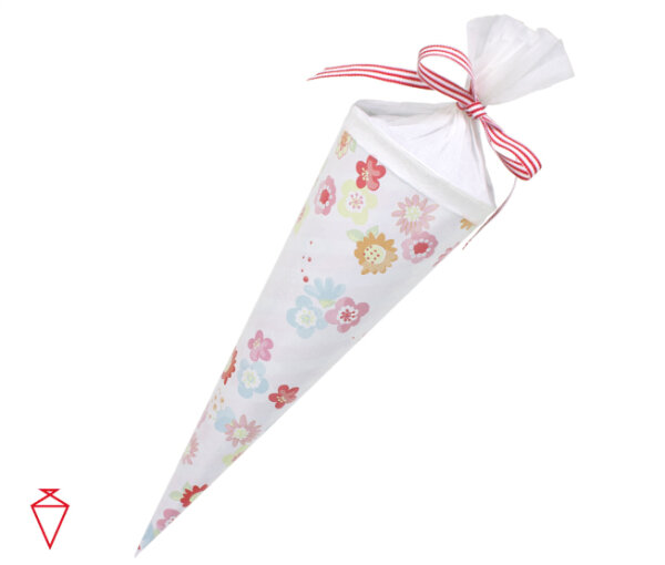 Schultüte M Blumenallerlei