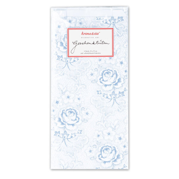 Tüten Rosen blau