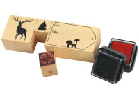 Stempel Set Hirsch