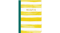 Notizheft A5 Serie Yellow Streifen