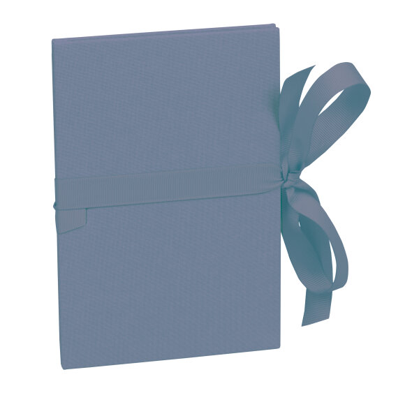 Leporello klein Lavablue