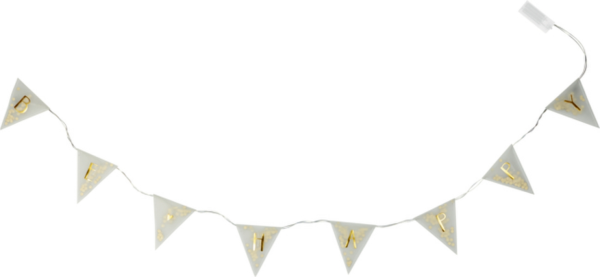 Konfetti Lichterkette