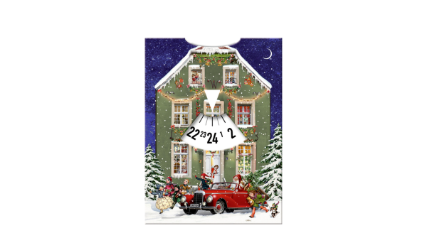 Adventskalender Drehscheibe
