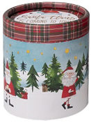 Musikbox rund Santa Claus …