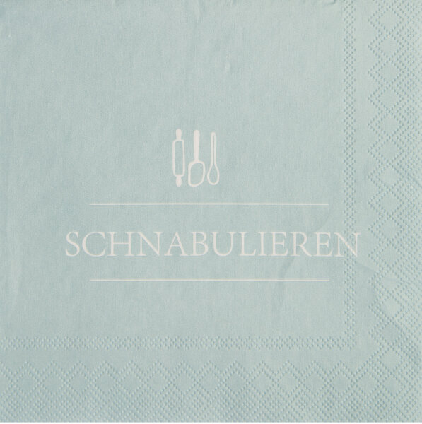 Cocktailservietten – Schnabulieren