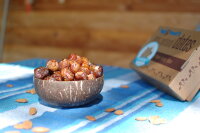 BIO Datteln mit Mandeln, 750 g Box