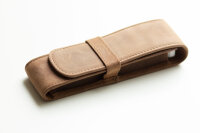 Leder Stecketui 2tlg