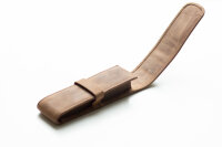 Leder Stecketui 2tlg