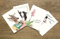 Postkarte Brigitte Baldrian