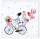 Cocktailservietten – Fahrrad