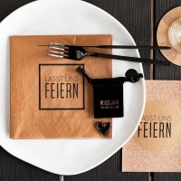 Servietten – Lasst uns feiern