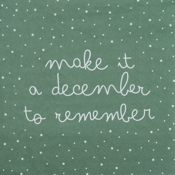 Servietten – December to remember