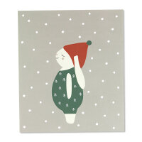 Papiergeschenktüten klein, Hase