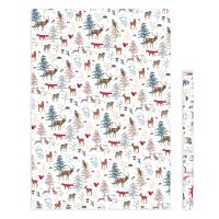 Geschenkpapier Weihnachtswald