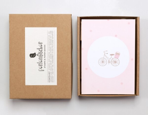 Stempelset Liebe im Gepäck