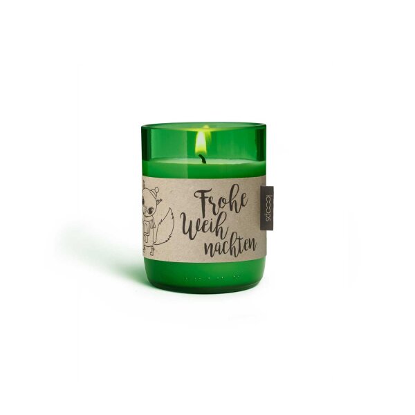 KLEINE DUFTKERZE FROHE WEIHNACHTEN