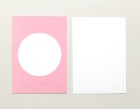 Postkarten Dot Rosa