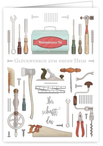 Glückwunsch zum neuen Heim