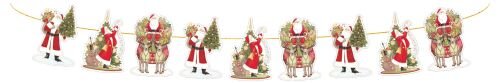 Weihnachtsgirlande - Nikolaus