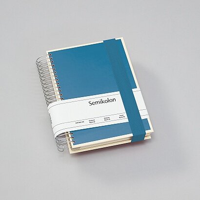 Notizbuch Mucho A5 azzurro