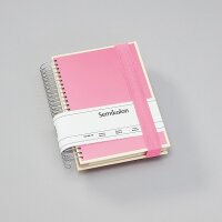 Notizbuch Mucho A5 flamingo