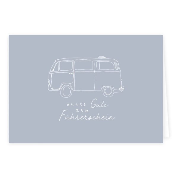 Doppelkarte Zum Führerschein